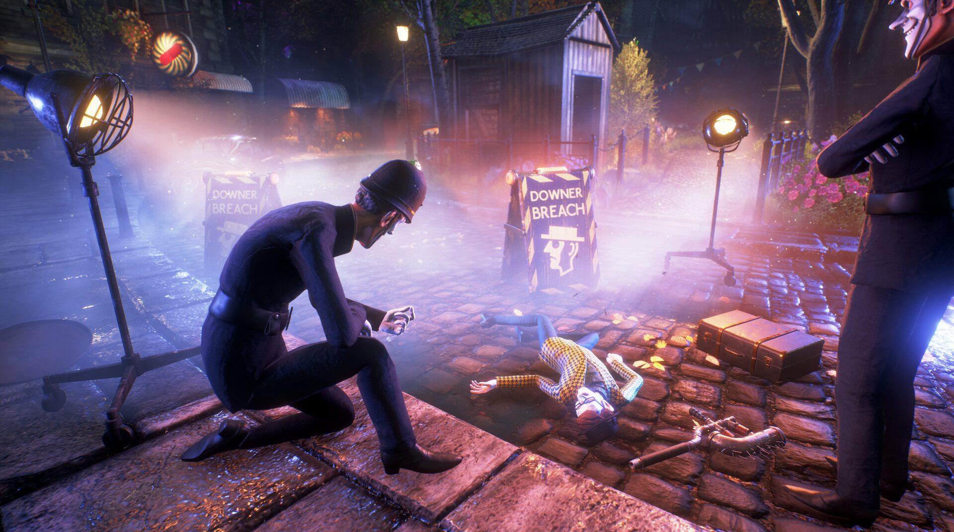 Instead of finally escaping the cycle of drugs, you can stick to your mundane job in We Happy Few to avoid the main story | Image Source: Steam