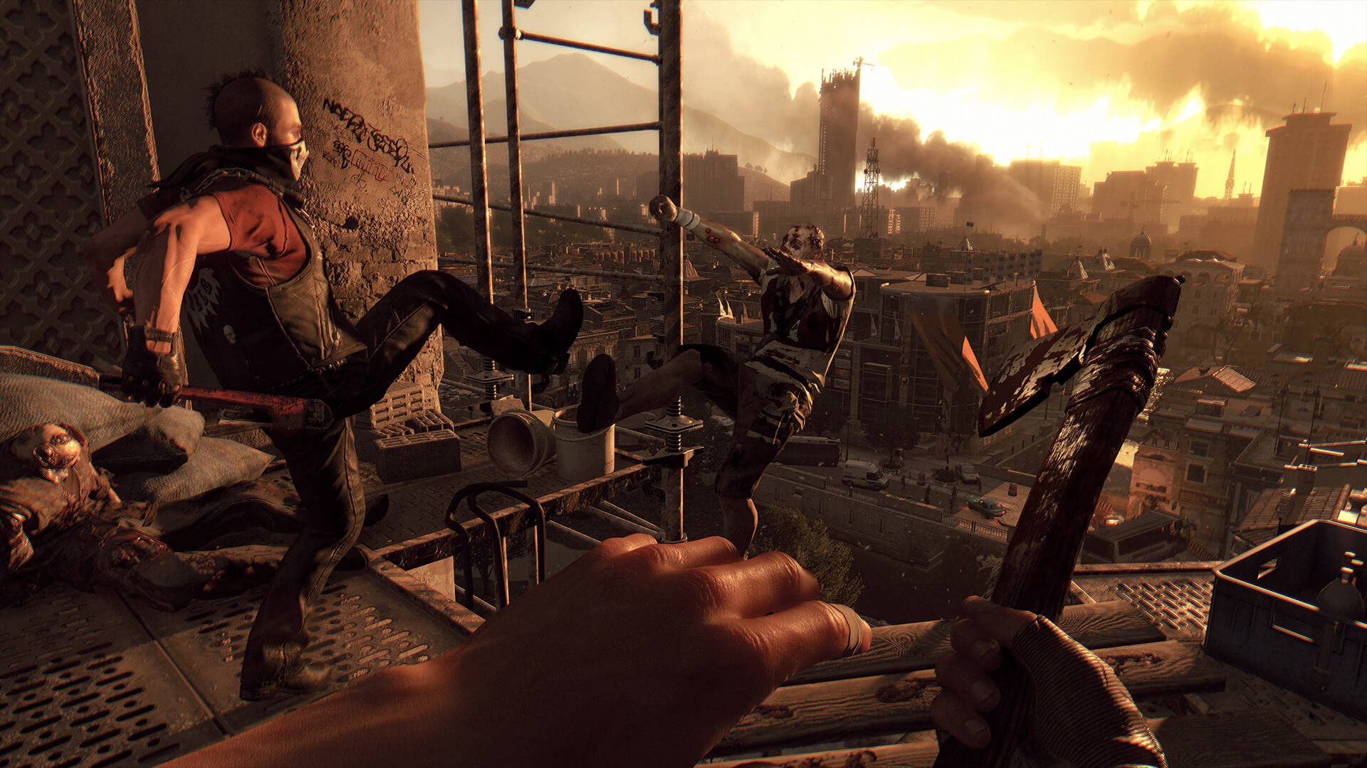 Kyle Crane in Dying Light 