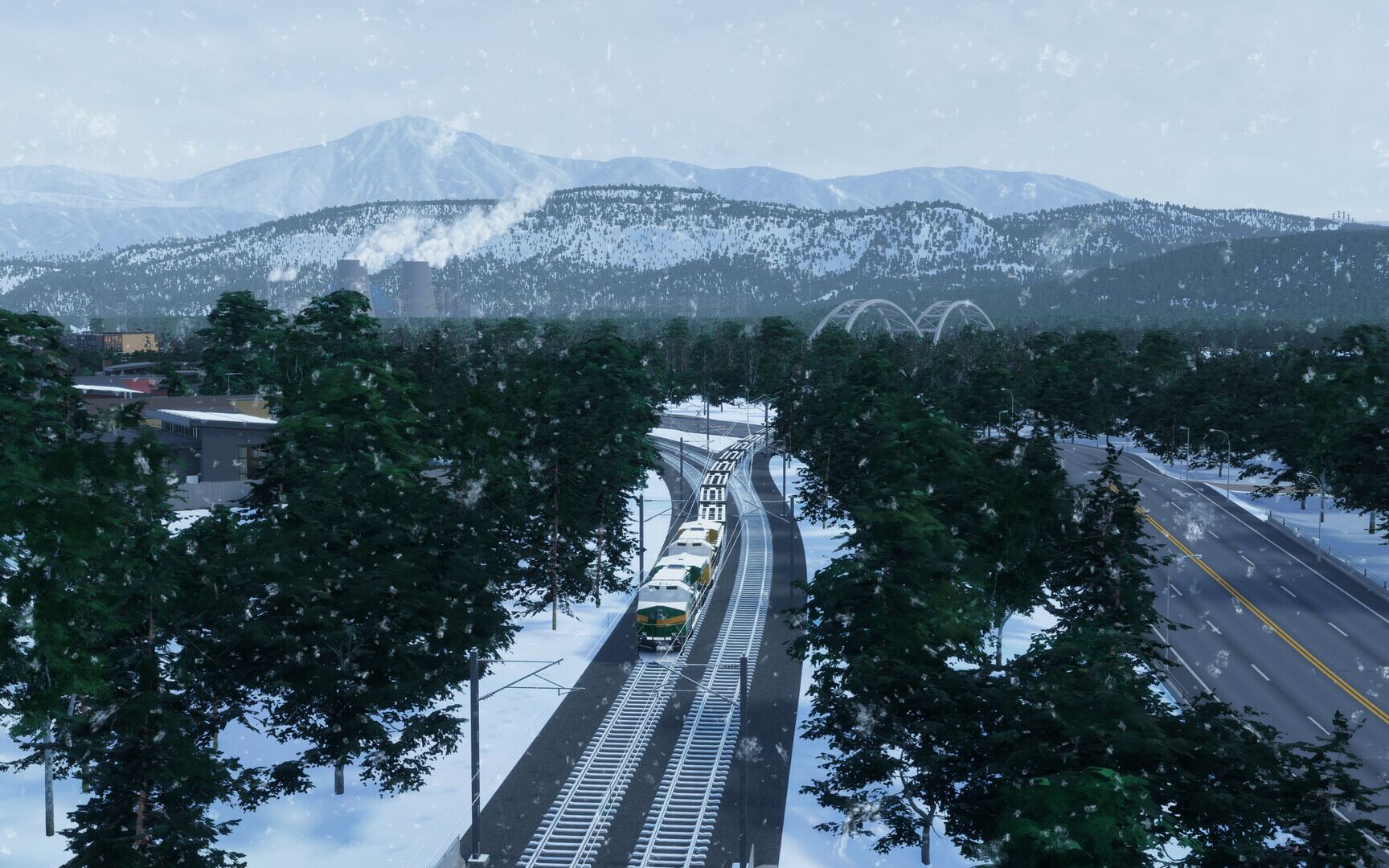 The Cities Skylines 2 features beautiful visuals that veil over myriad of other issues | Image Source: Steam