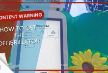 defibrillator content warning