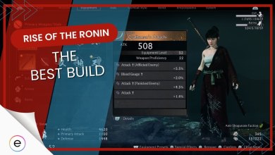 best build rise of the ronin