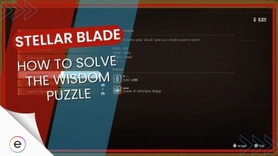 wisdom puzzle stellar blade