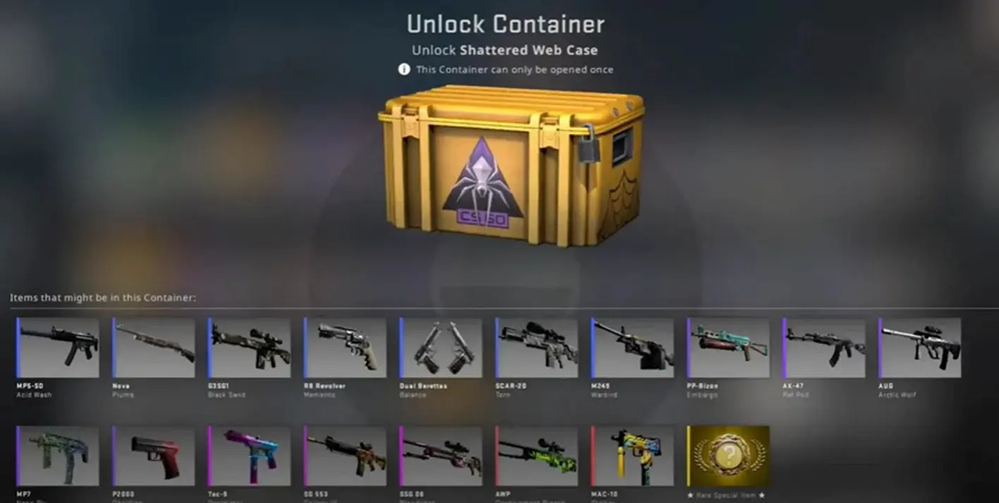 Counter-Strike 2 case opening is perhaps one of the most enjoyable activities for many players | Image Source: Blast