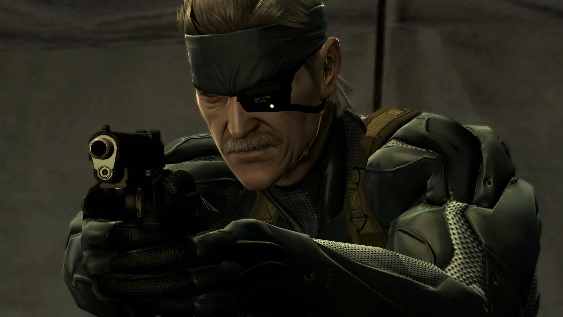 Snake in Metal Gear Solid 4 is at the epitome of his character development. | Source: eXputer