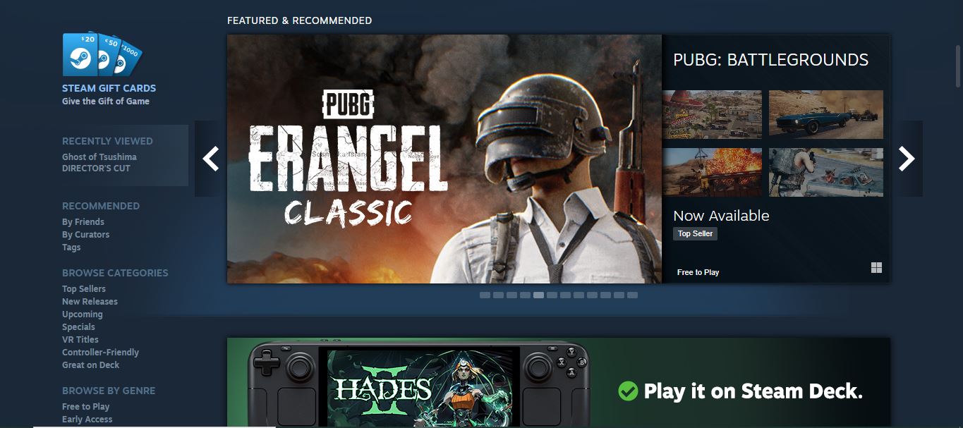 No way Epic can ever catch up to Steam | Source: Steam