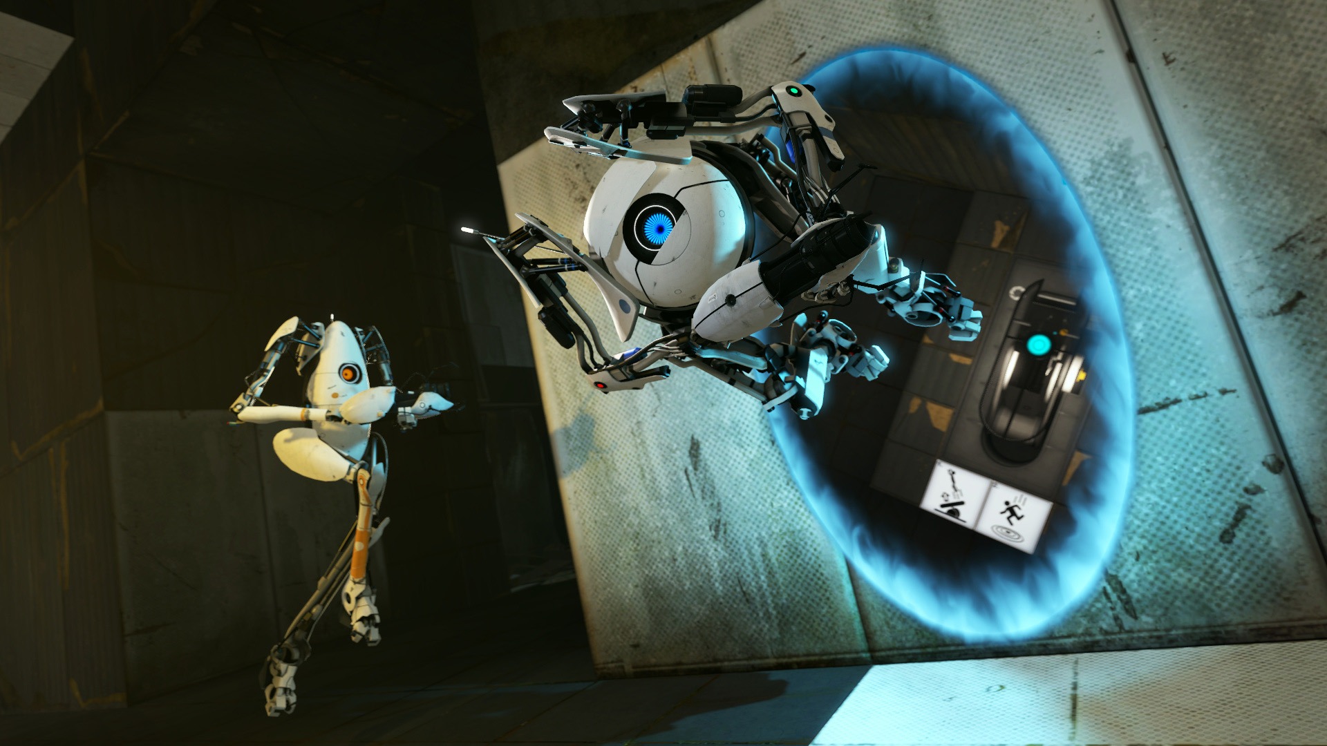 Portal 2 speedrunning flourished because of the game's unique and fun mechanics | Image Source: IGDB