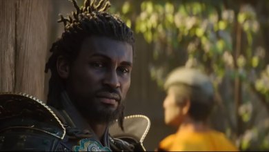 Yasuke, as depicted in the Assassin's Creed Shadows Trailer. | Image Source: YouTube