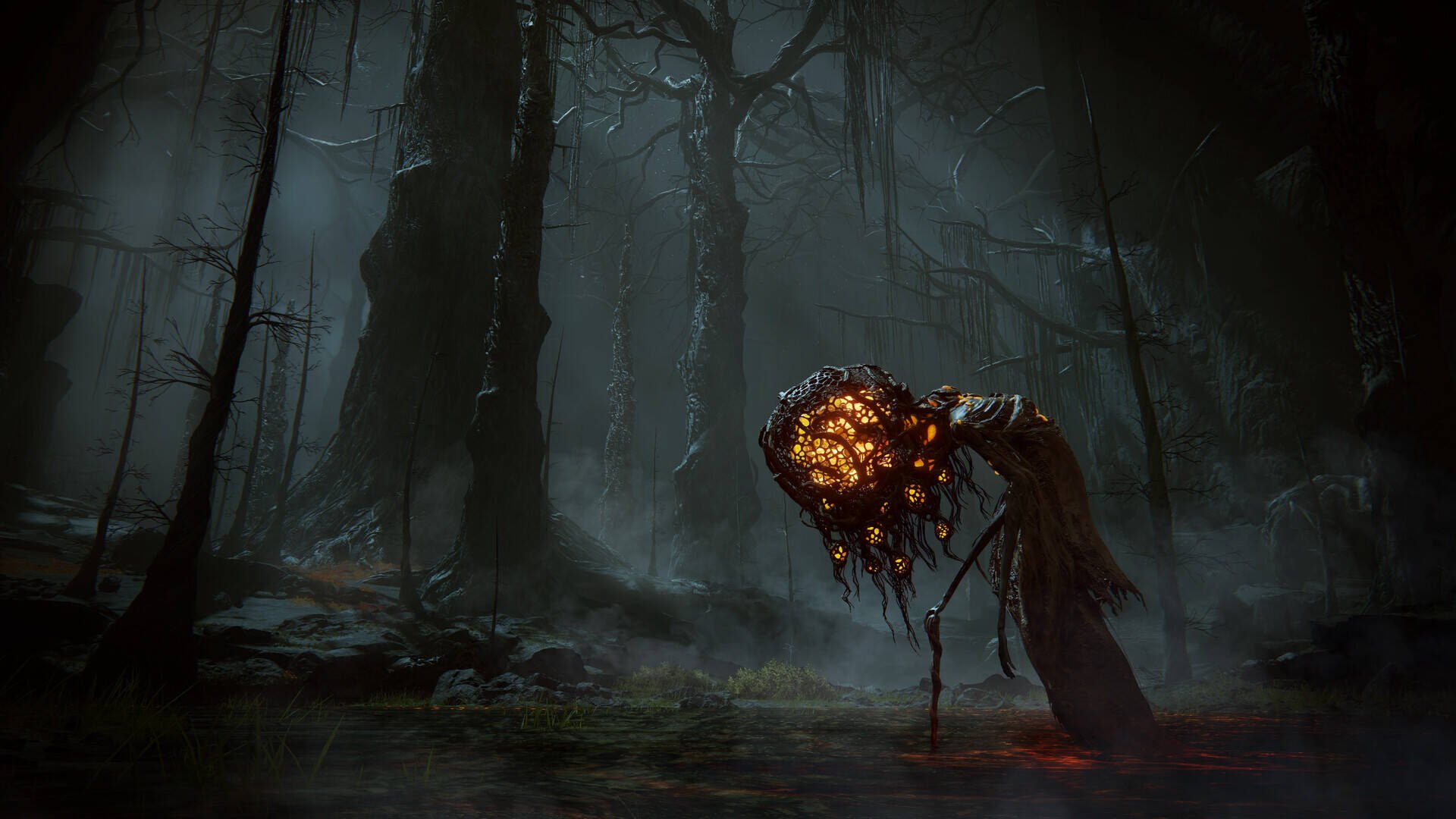 A new area and a new enemy type in Elden Ring DLC. | Image Source: Steam