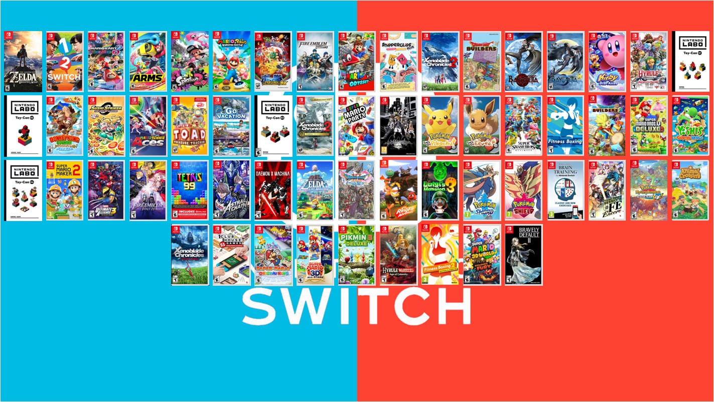 A Glimpse At The Huge Exclusive Library of Nintendo Switch