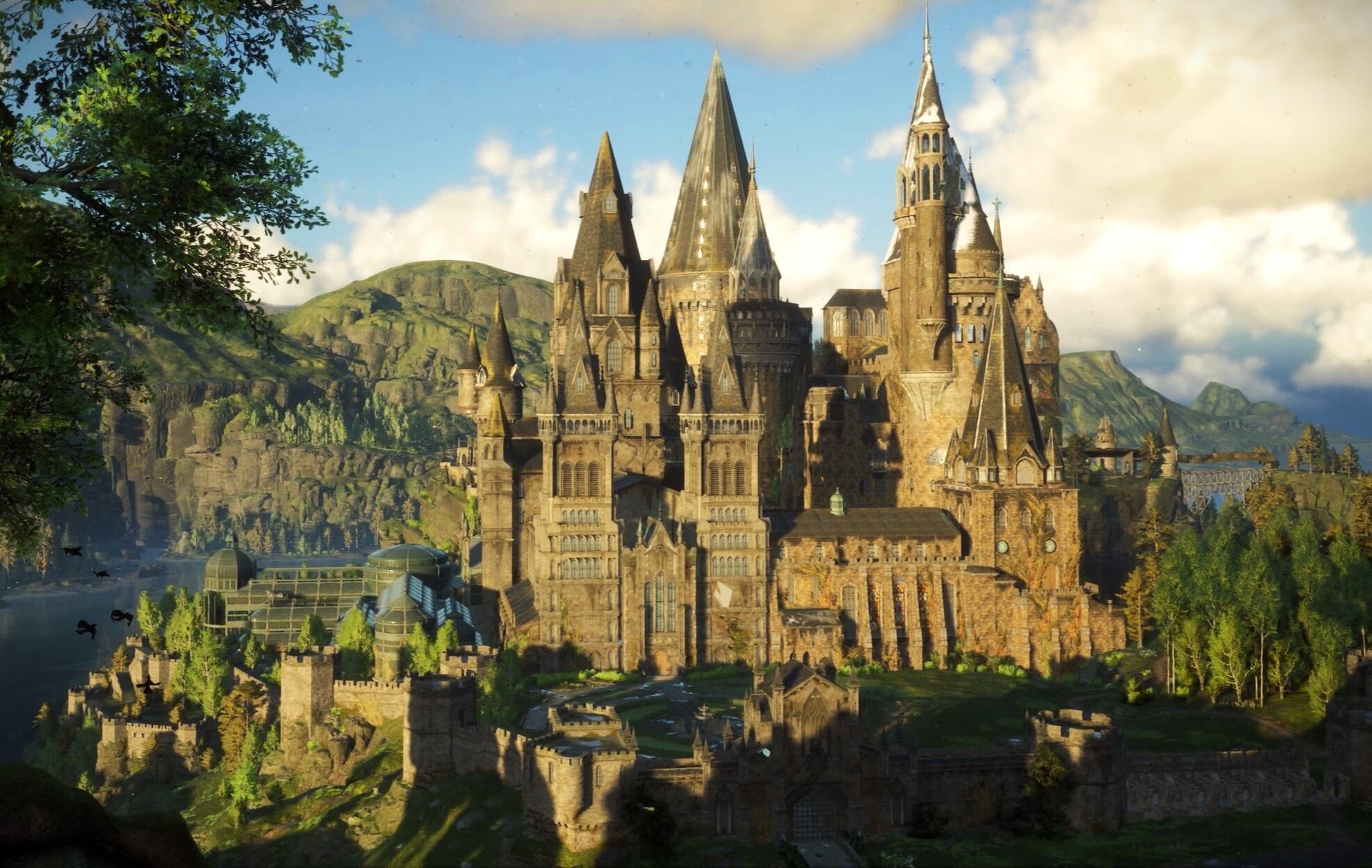 Hogwarts Legacy features the best depiction of the Hogwarts castle | Image Source: Steam