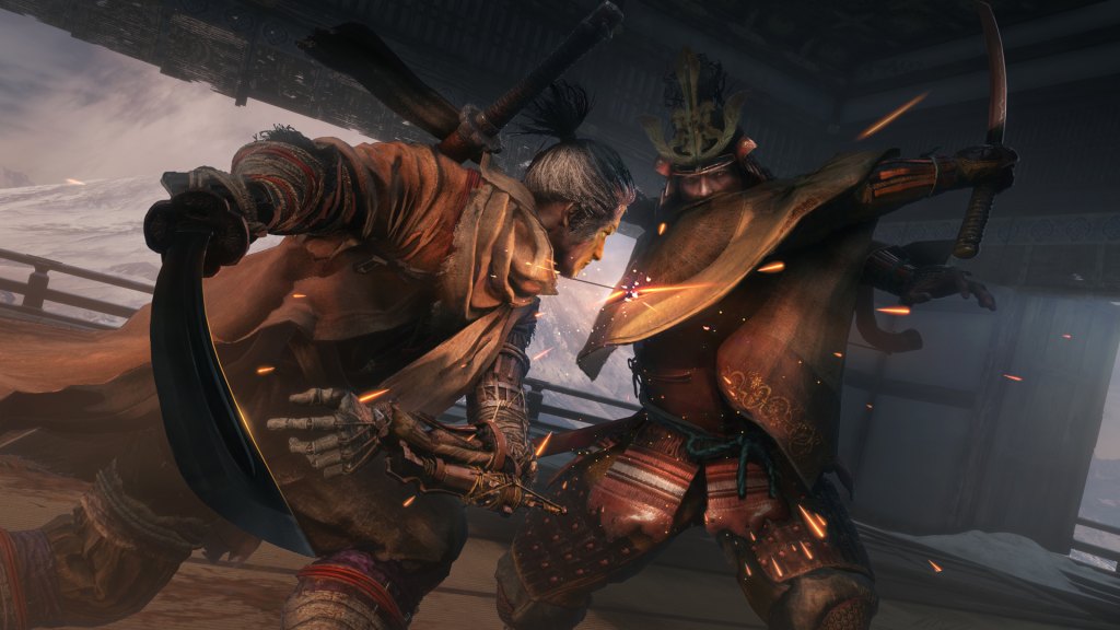 Wolf Parrying in Sekiro: Shadows Die Twice | Source: FromSoftware