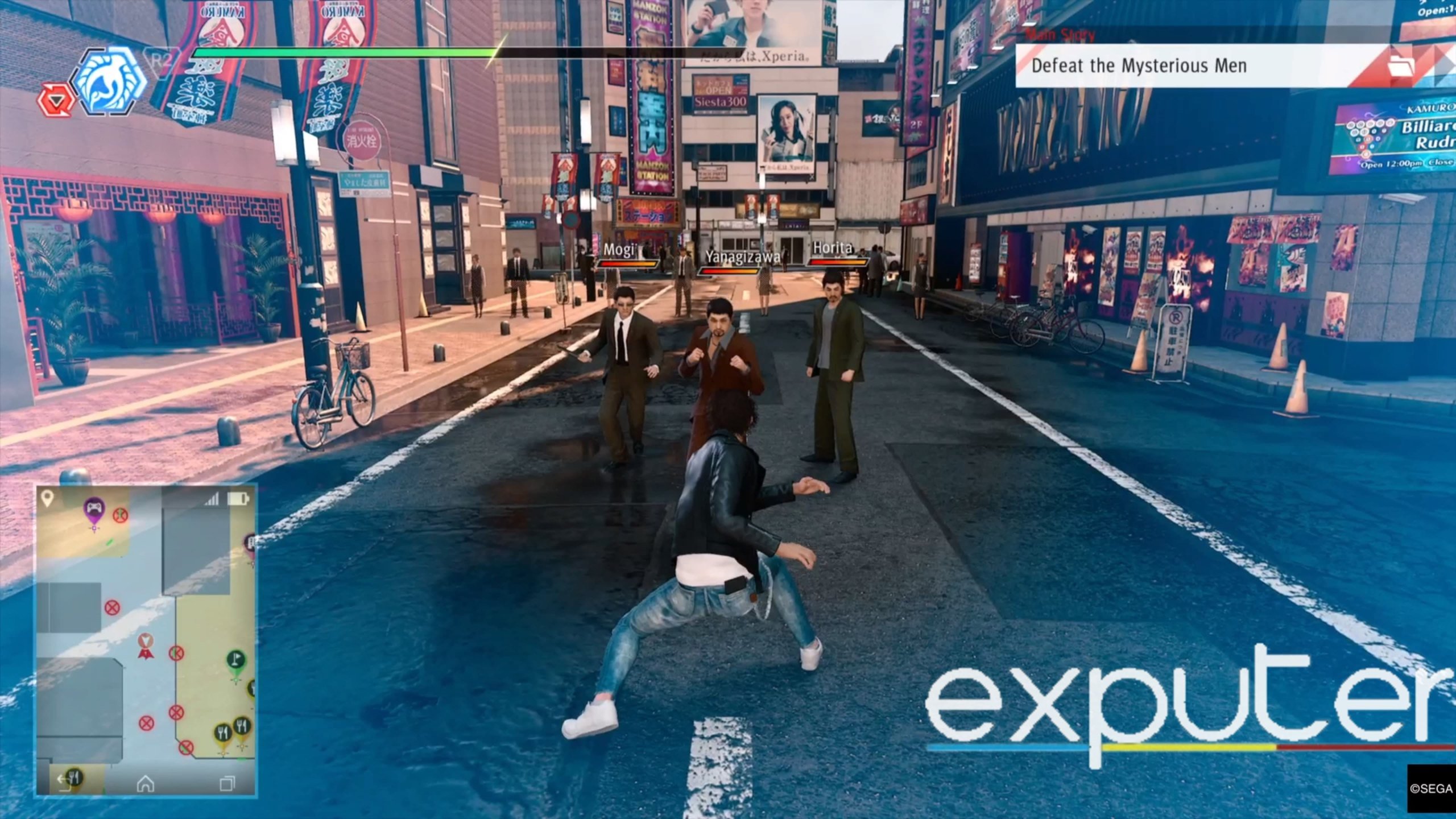 gameplay in judgment