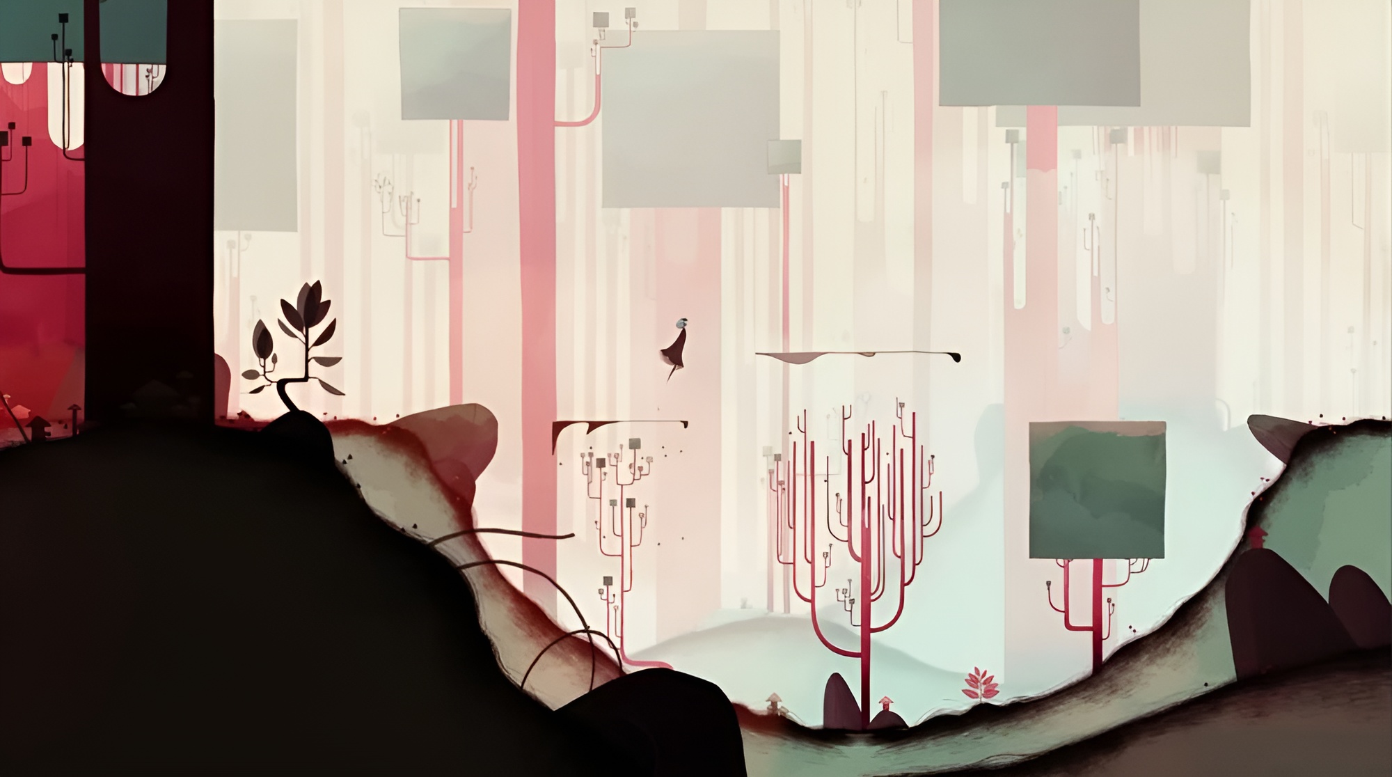 Beautiful Level Design And Intricate Puzzle Solving In Gris