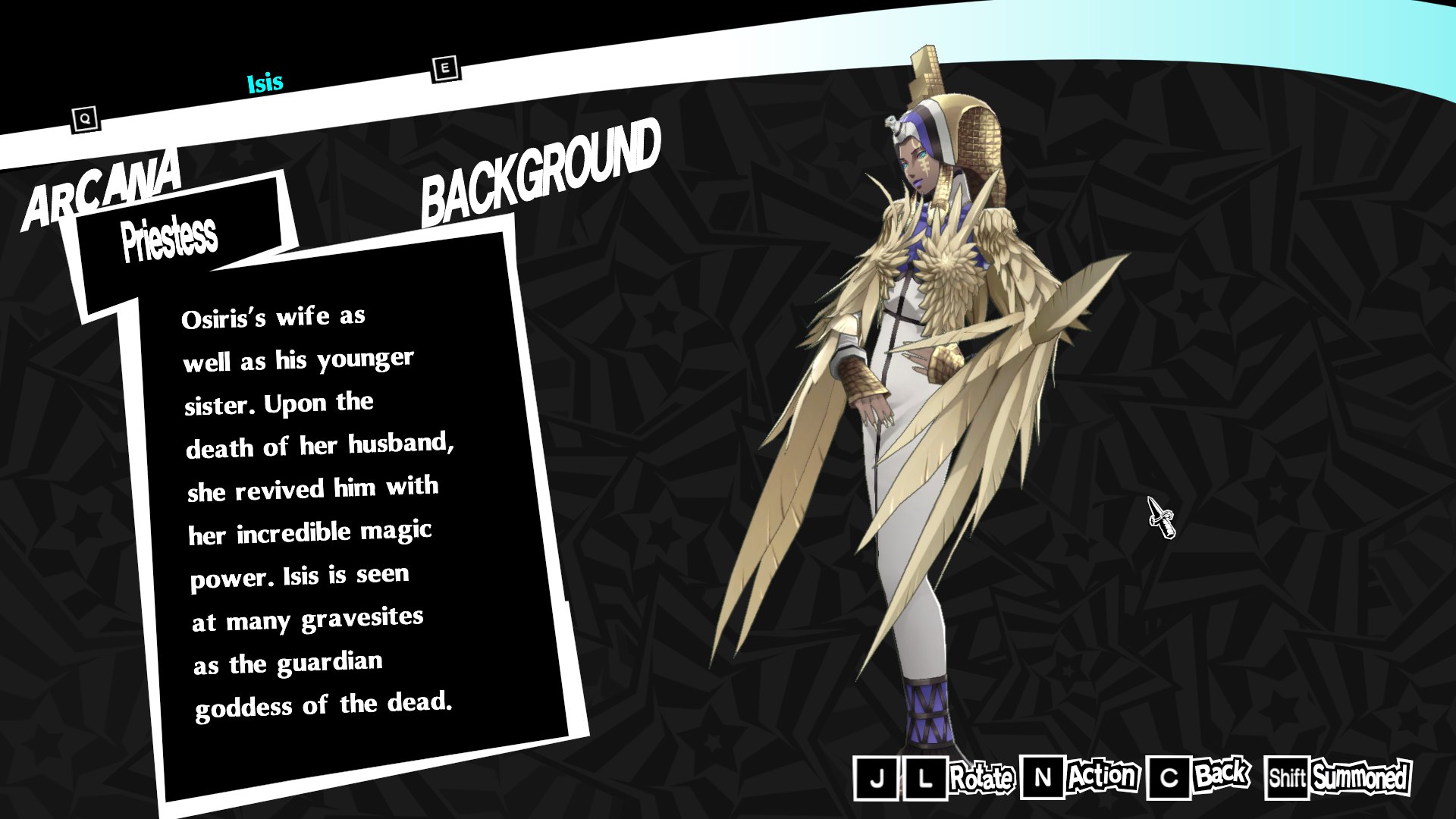 Isis Persona from Persona 5