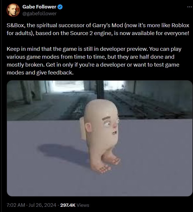 Преемник Garry’s Mod S&Box теперь открыл свои двери для публичного предварительного просмотра