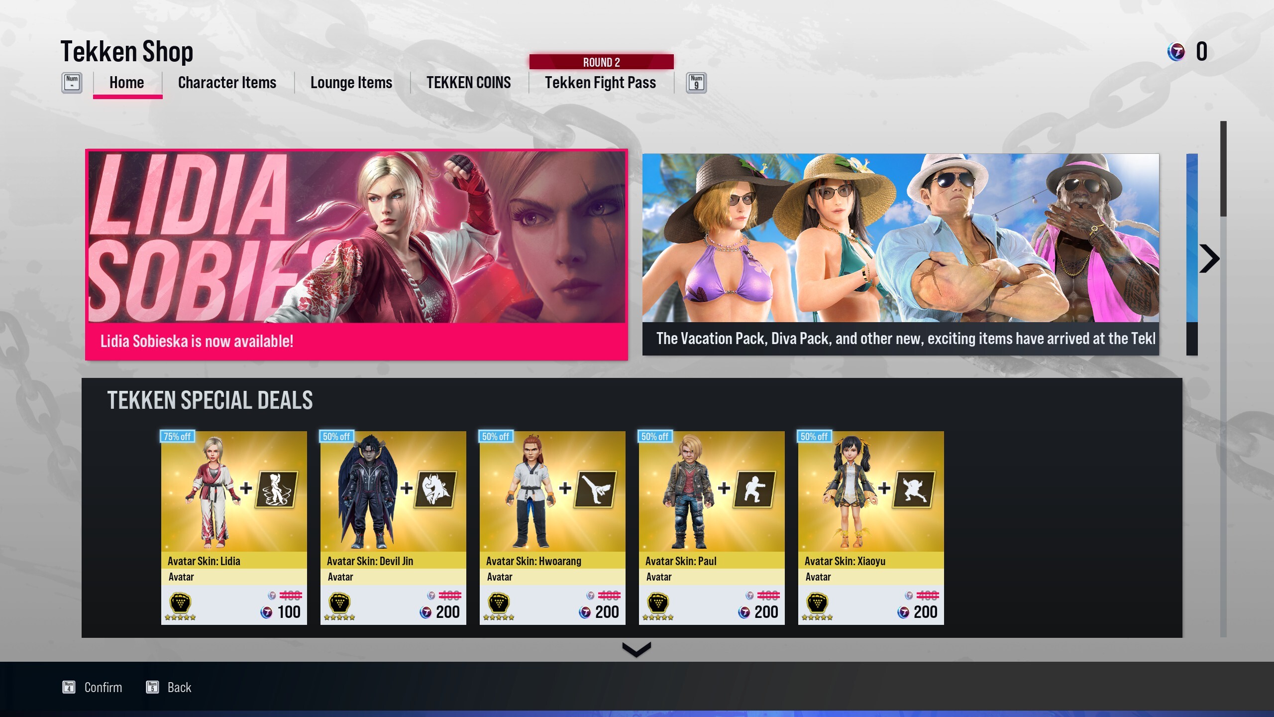 The Tekken Shop Filled With Microtransactions