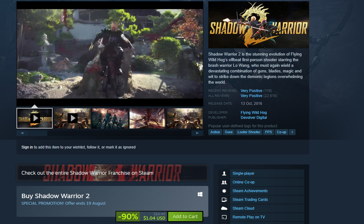 Shadow Warrior 2